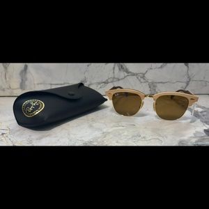 Authentic Ray-Ban ClubMasters Wood - 3016M